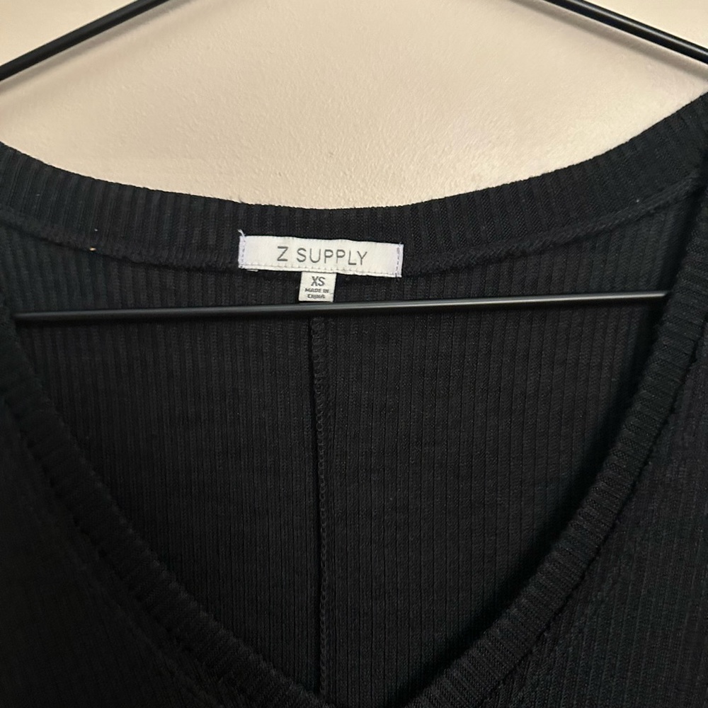 Z Supply Basic Black Tank Top - image 2